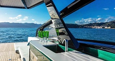 Аренда luxury tender Wally 43 Azure на Миконосе